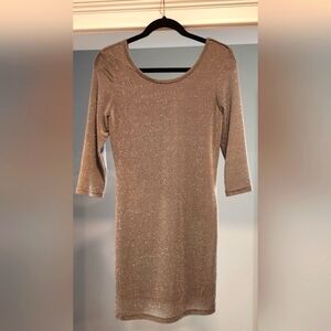 Silver sparkle glitter Cotton On dress. Small. Perfect T. Swift concert outfit!